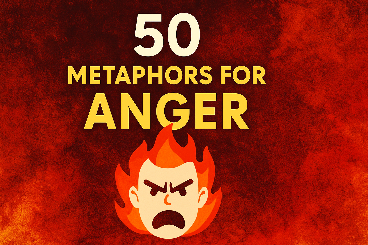 Metaphors for Anger