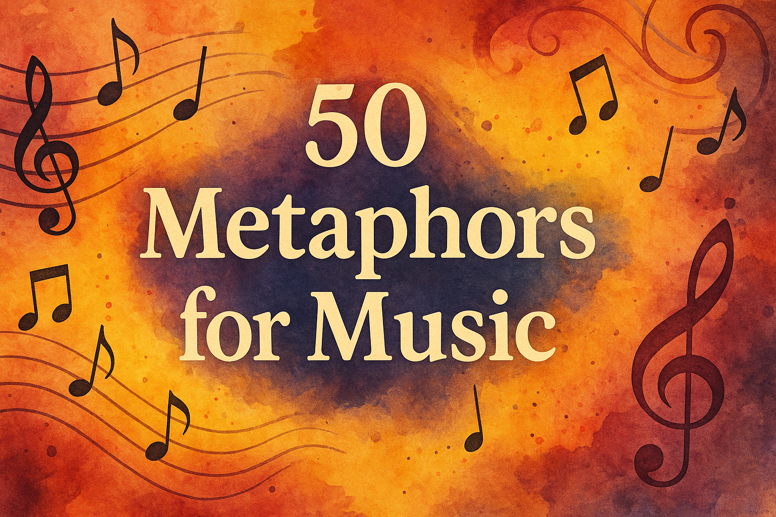 Metaphors for Music