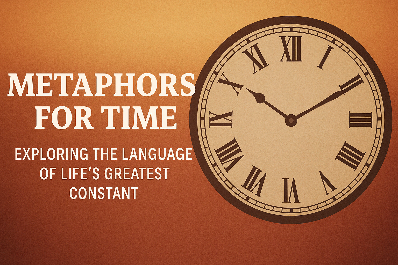 Metaphors for Time
