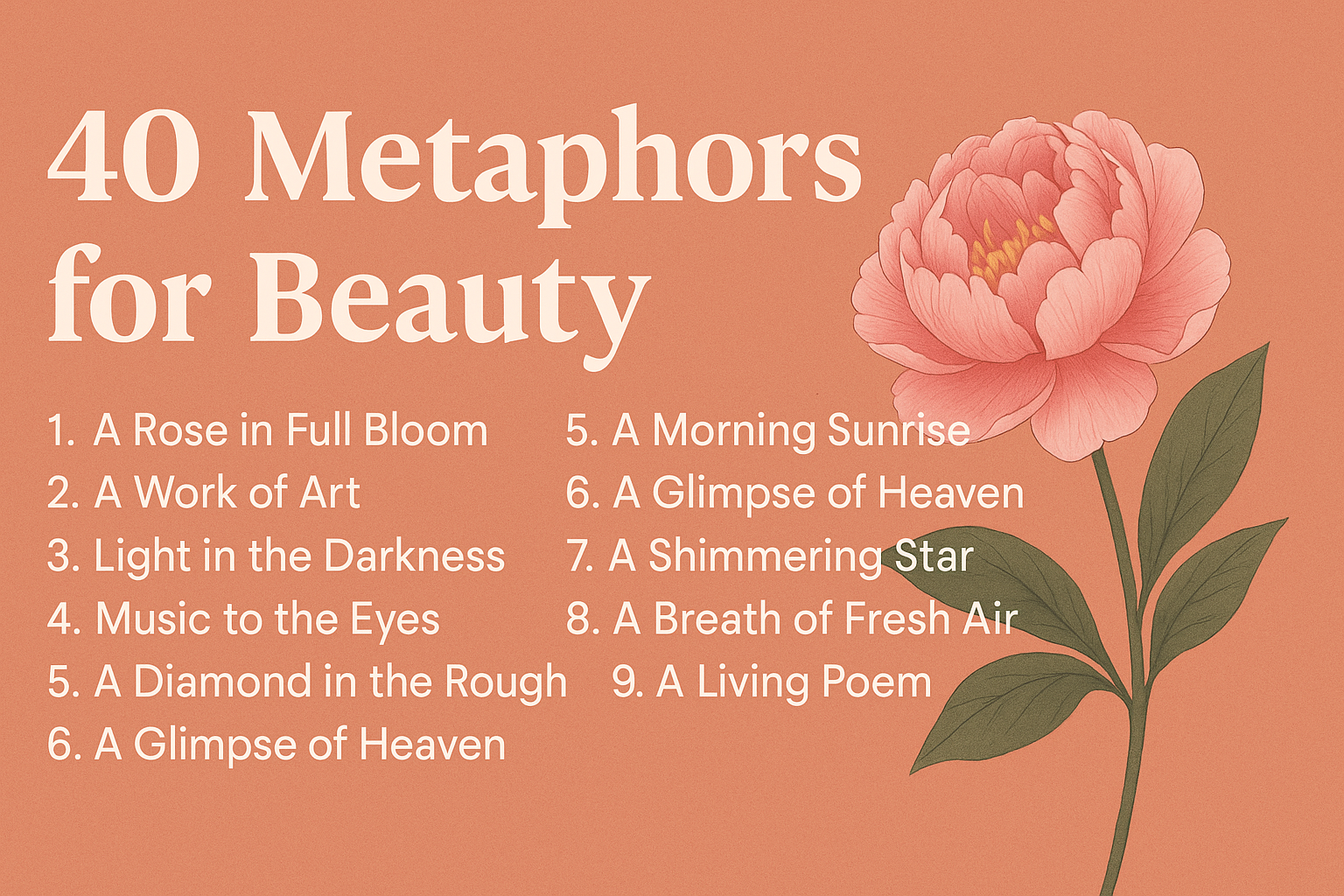 Metaphors for Beauty