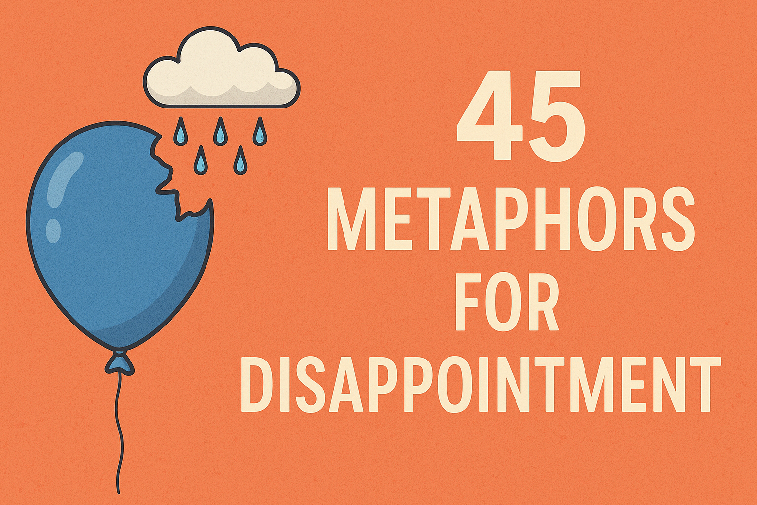 Metaphors for Disappointment