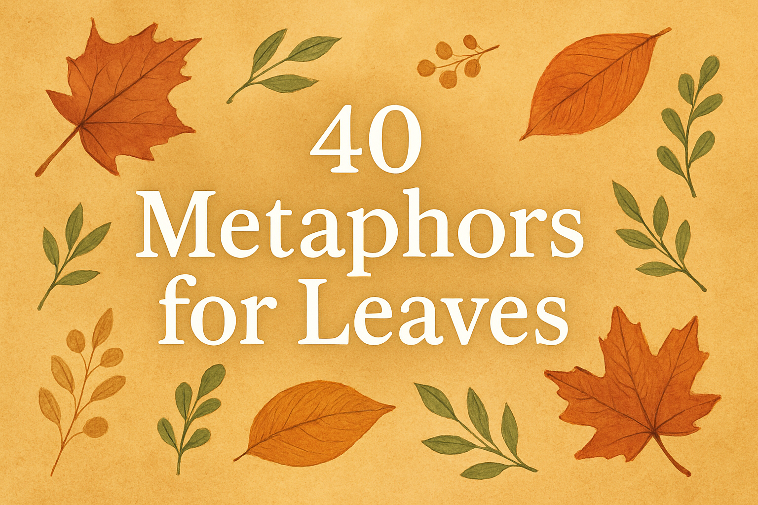 Metaphors for Leaves