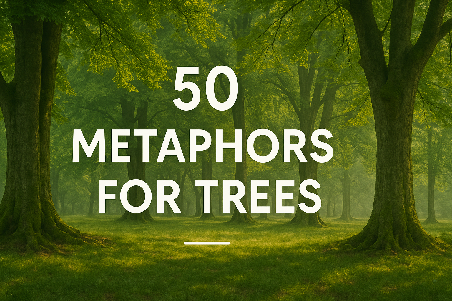 Metaphors for Trees