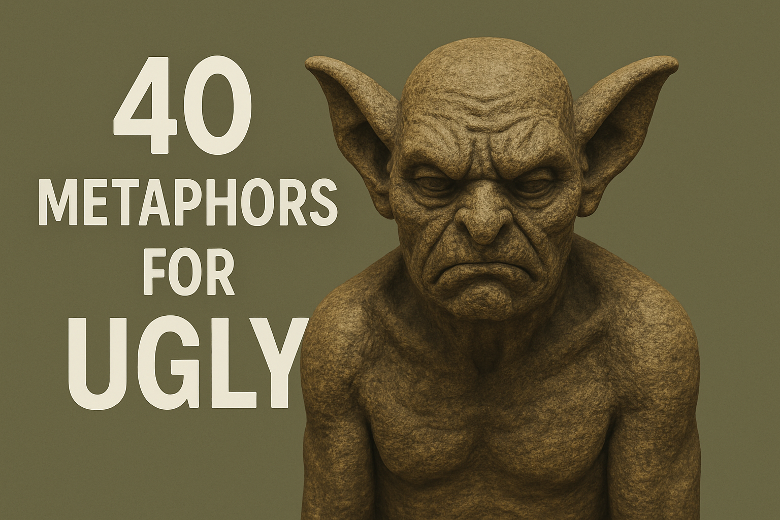 Metaphors for Ugly