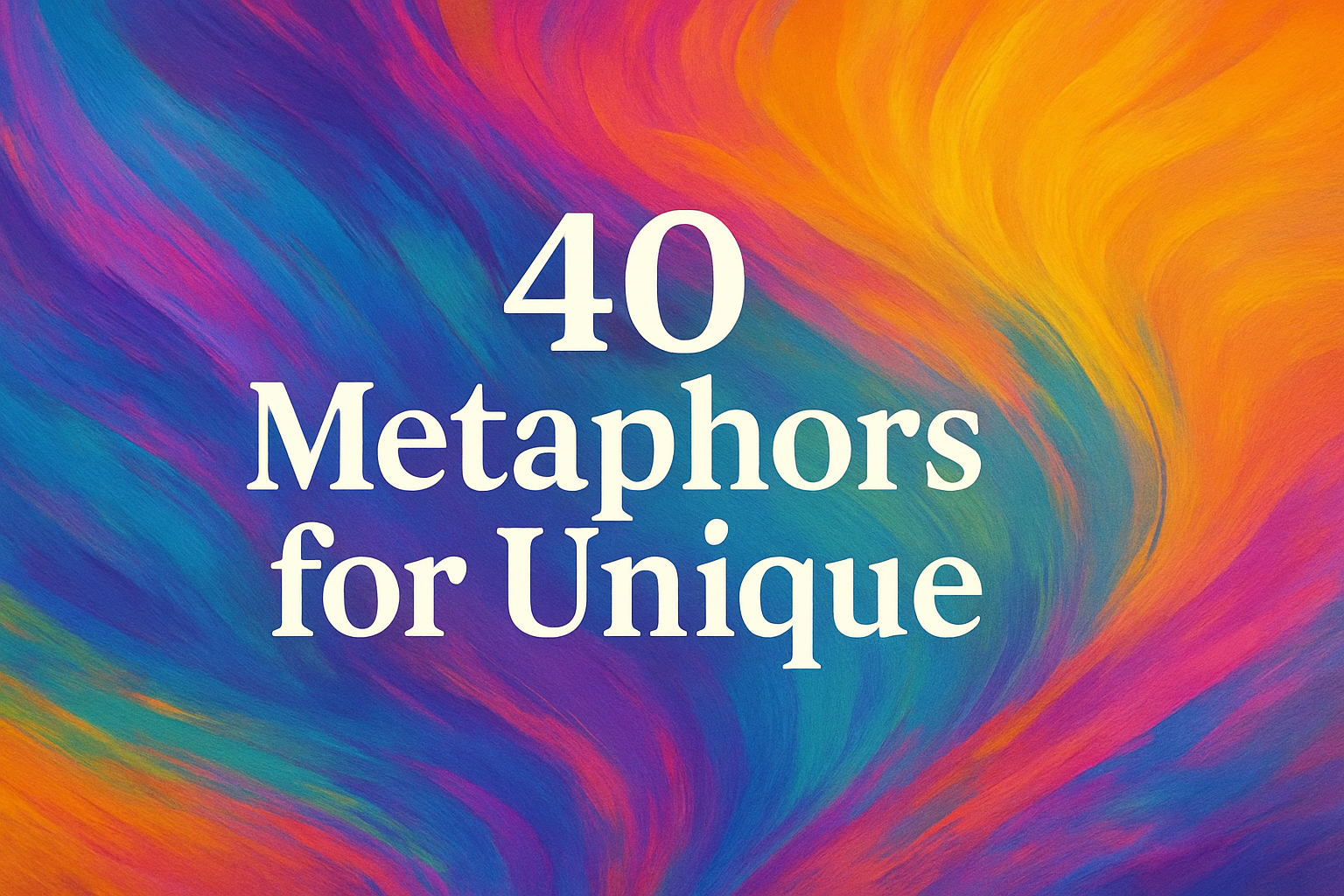 Metaphors for Unique