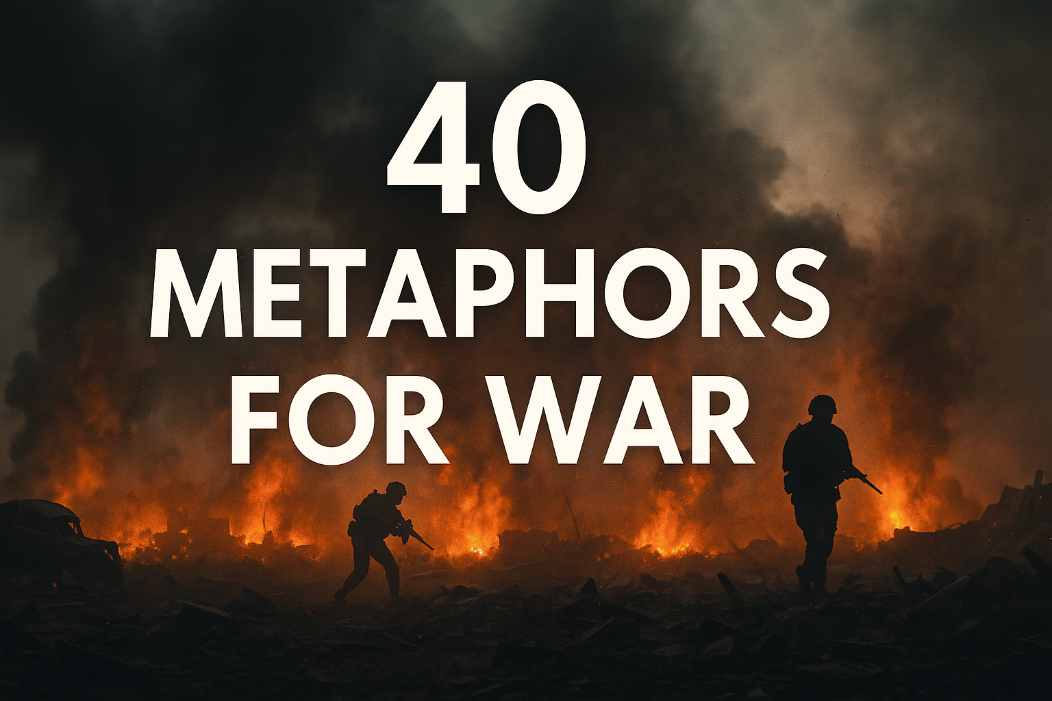 Metaphors for War