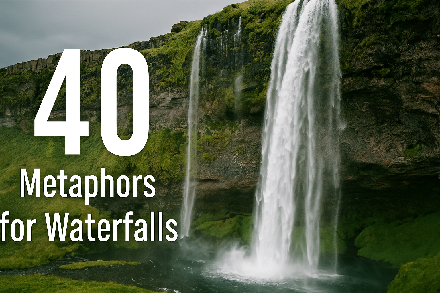 Metaphors for Waterfalls