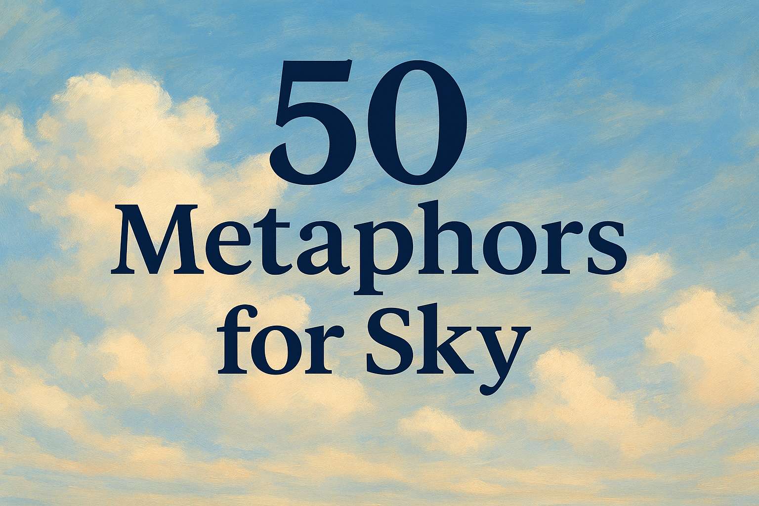 metaphors-for-sky
